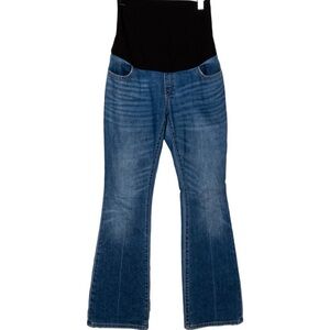 HATCH Maternity Flare Denim